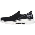 Skechers GO WALK 7 - Mia Textile Damen-Sneaker In Schwarz/Weiß