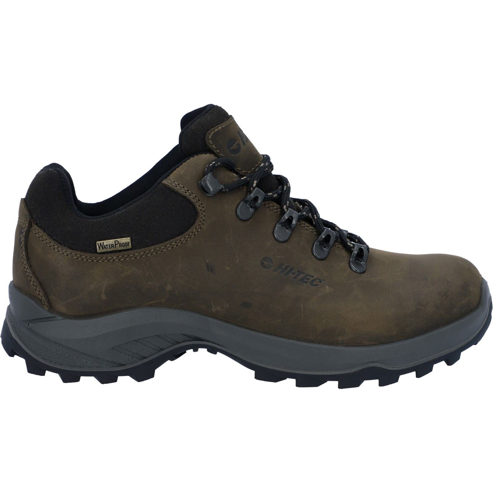 Hi-Tec Walk Lite Camino Ultra Damen Wanderschuhe Aus Braunem Leder