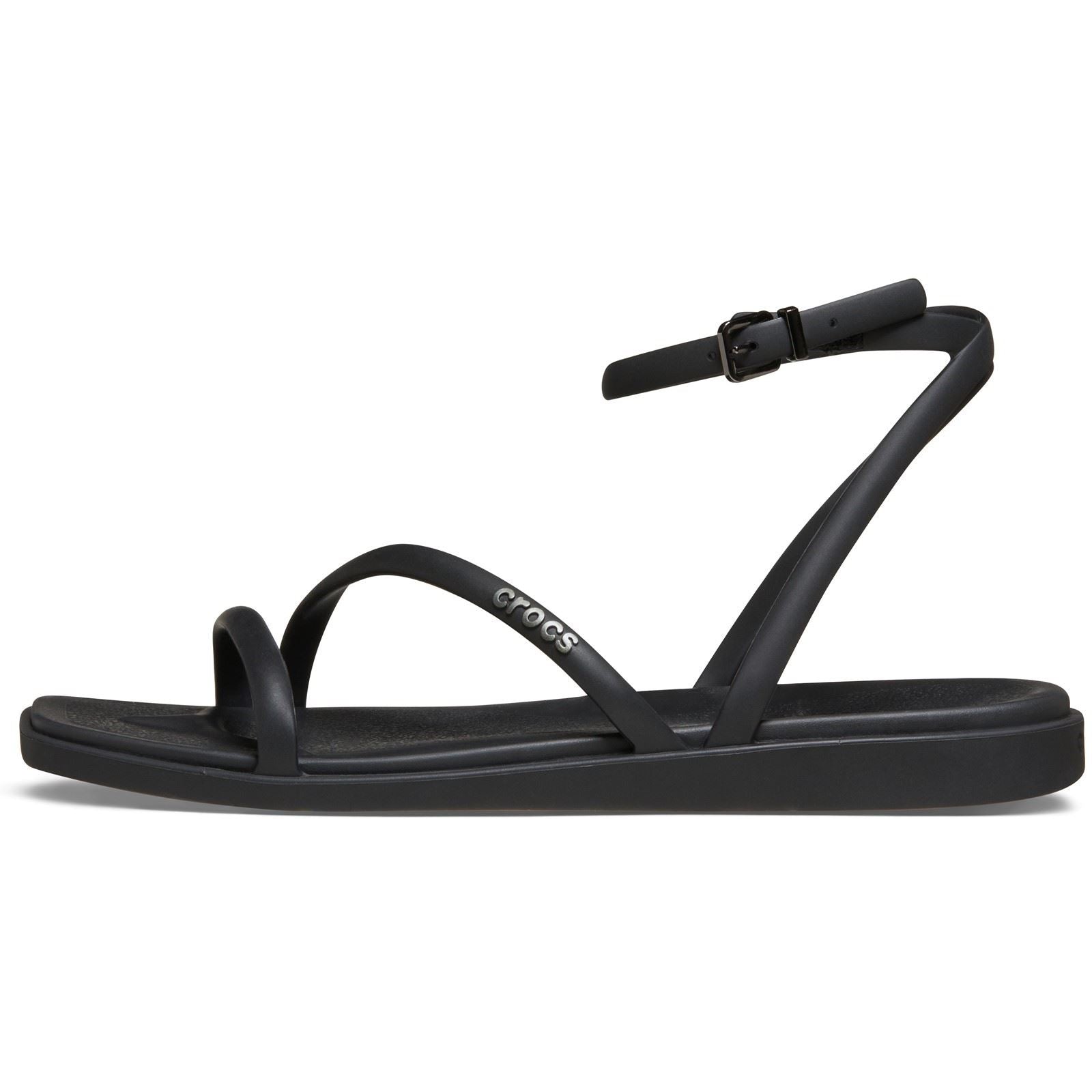 Crocs Miami Toe Loop Eva Damen Schwarze Sandalen