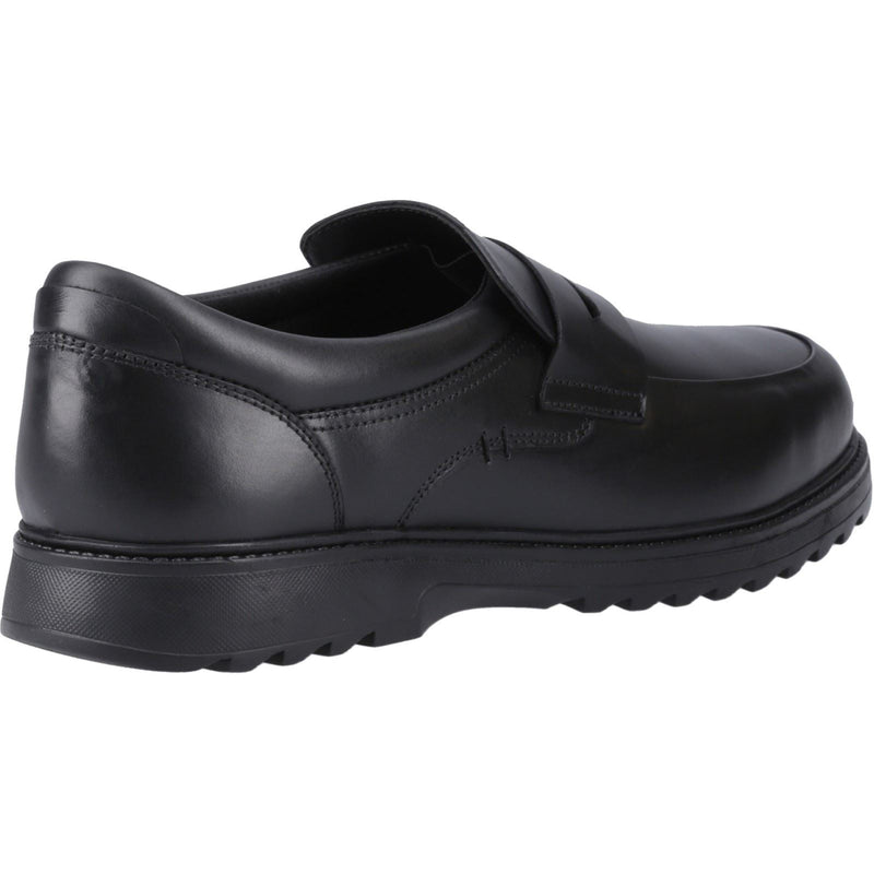 Hush Puppies Rocco Loafer Lederslipper In Schwarz Für Jungen