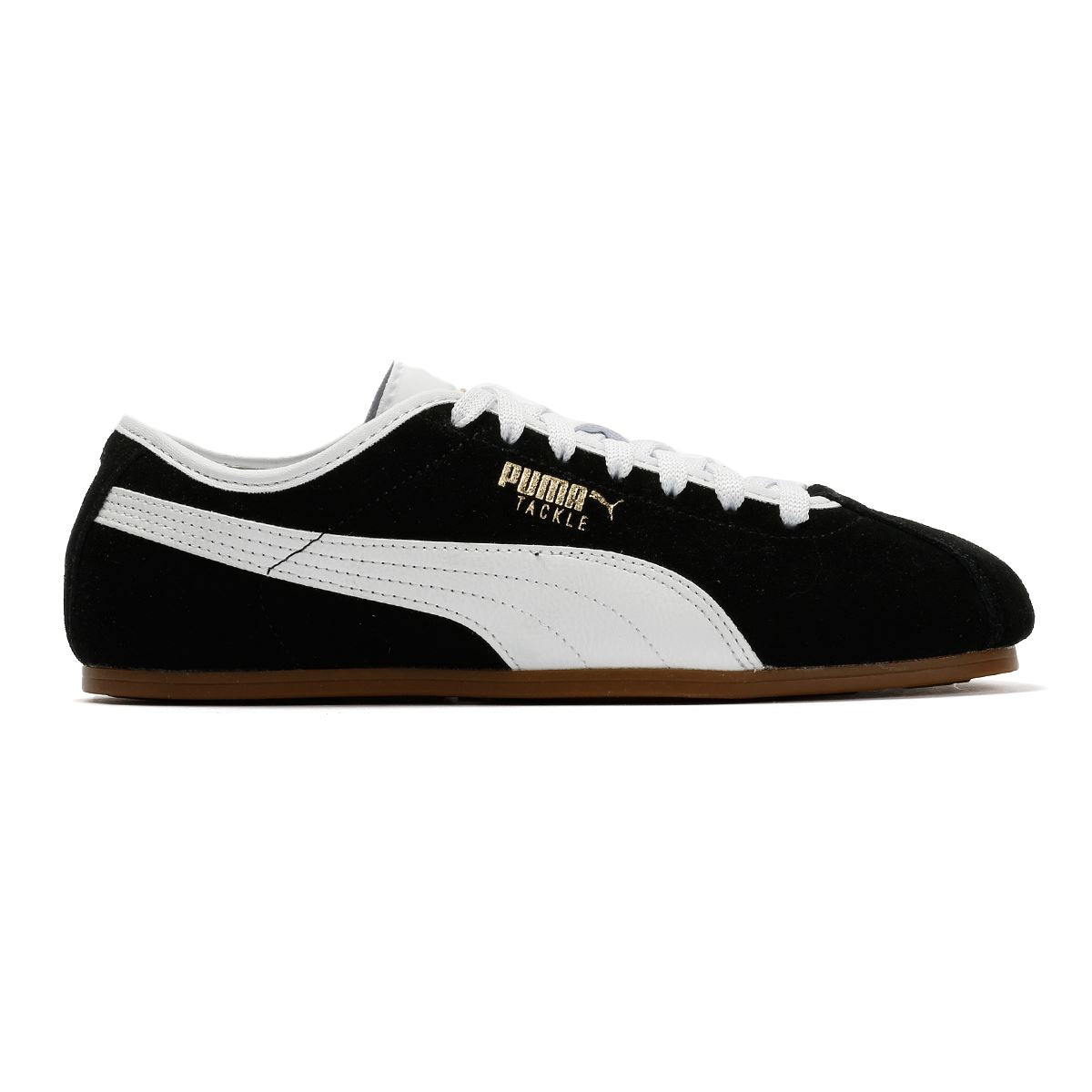Puma Tackle Wildleder Damen Schwarz Sneakers