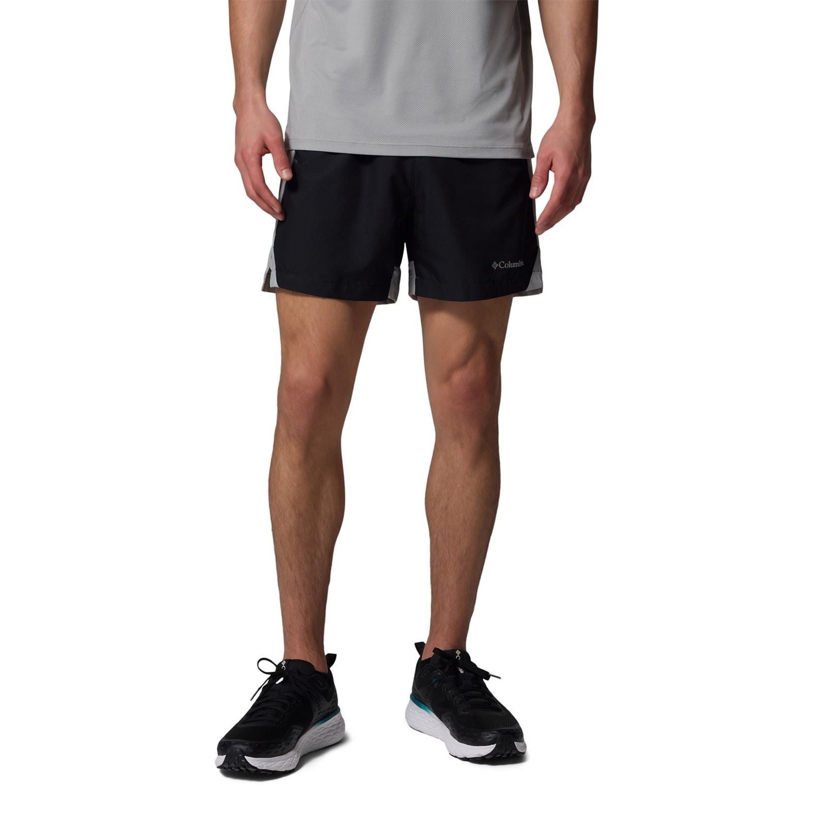 Columbia Three Pitch Polyester Herren Schwarze Farbe Sportshorts