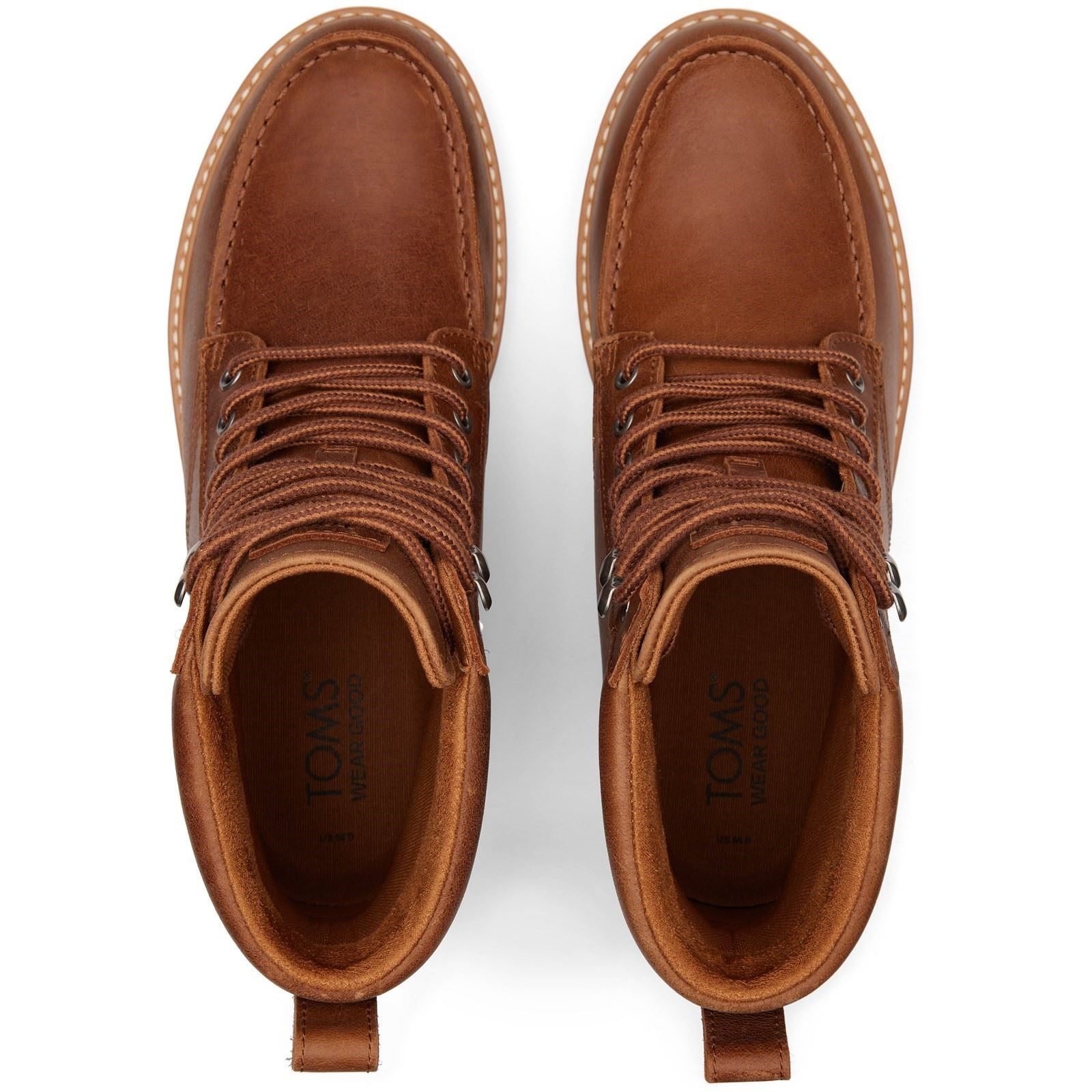 TOMS Palomar Leder Herren Stiefel In Tan