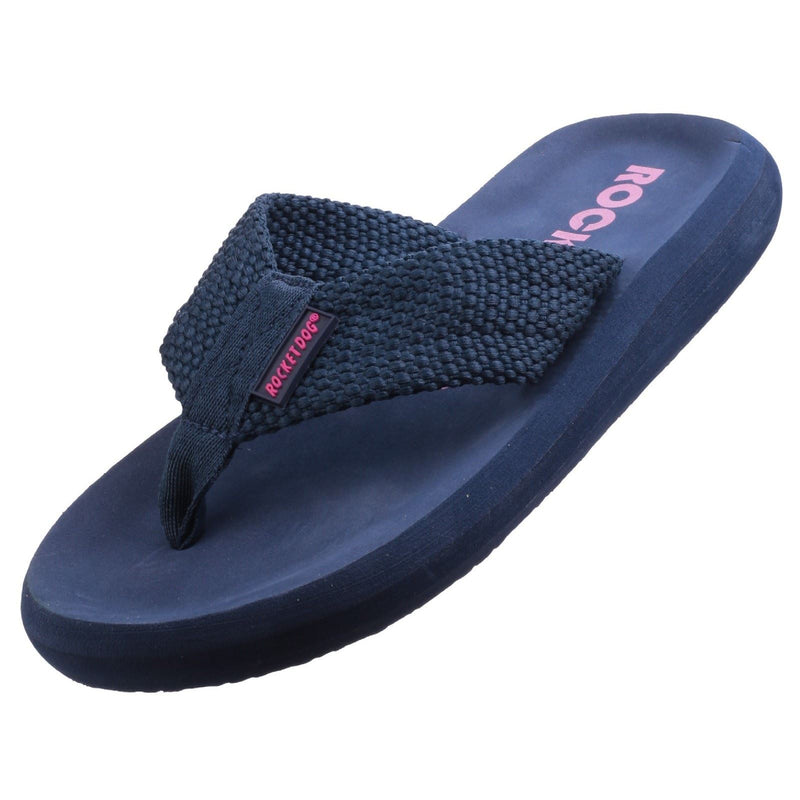 Rocket Dog Sunset Damen Marineblau Flip-Flops