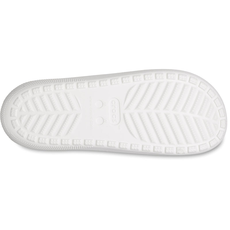 Crocs Classic Slide Thermoplastische Weiße Folien