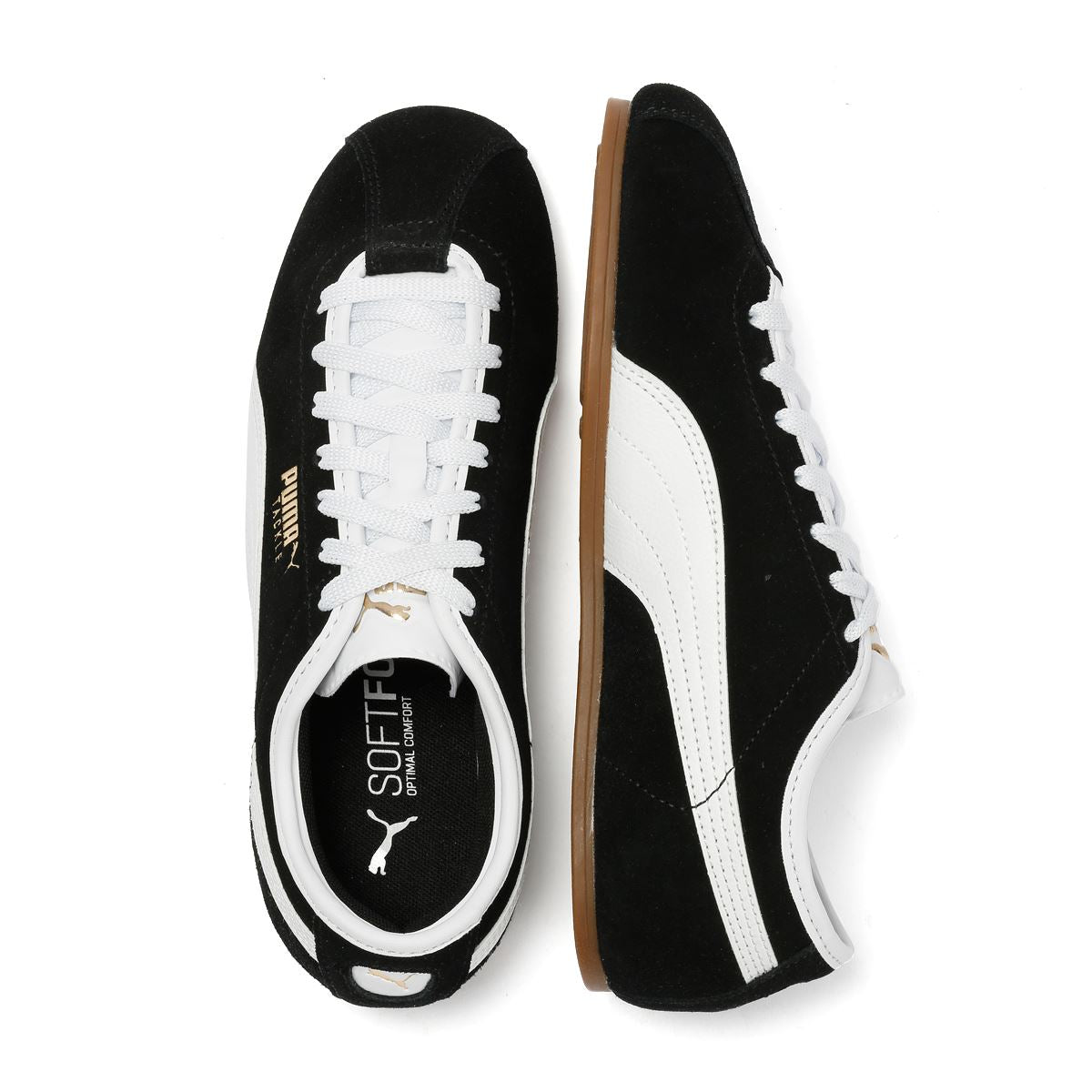 Puma Tackle Wildleder Damen Schwarz Sneakers