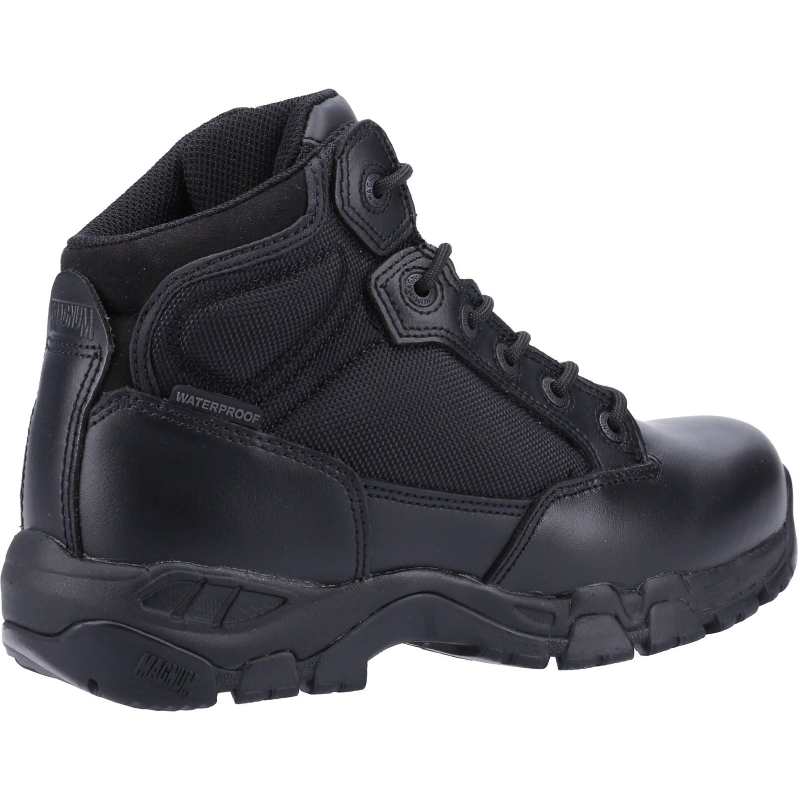 Magnum Viper Pro Fünf Komma Null Plus Wp Leder Schwarze Sicherheitsstiefel