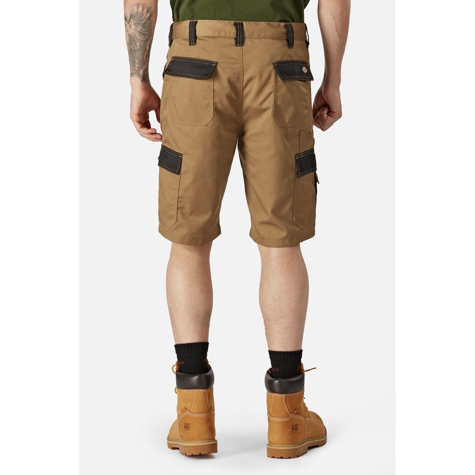 Dickies Everyday Polyester Herren Braune Knielange Shorts
