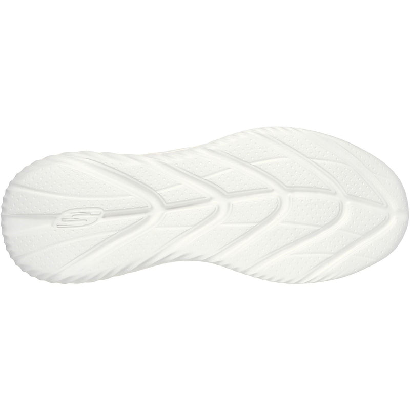 Skechers Bounder 2.0 Emerged Textile Herren-Sneaker In Schwarz/Weiß