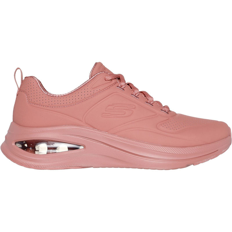Skechers Skech-Air Meta Extraordinaire Synthetische Damen Turnschuhe In Rostfarben