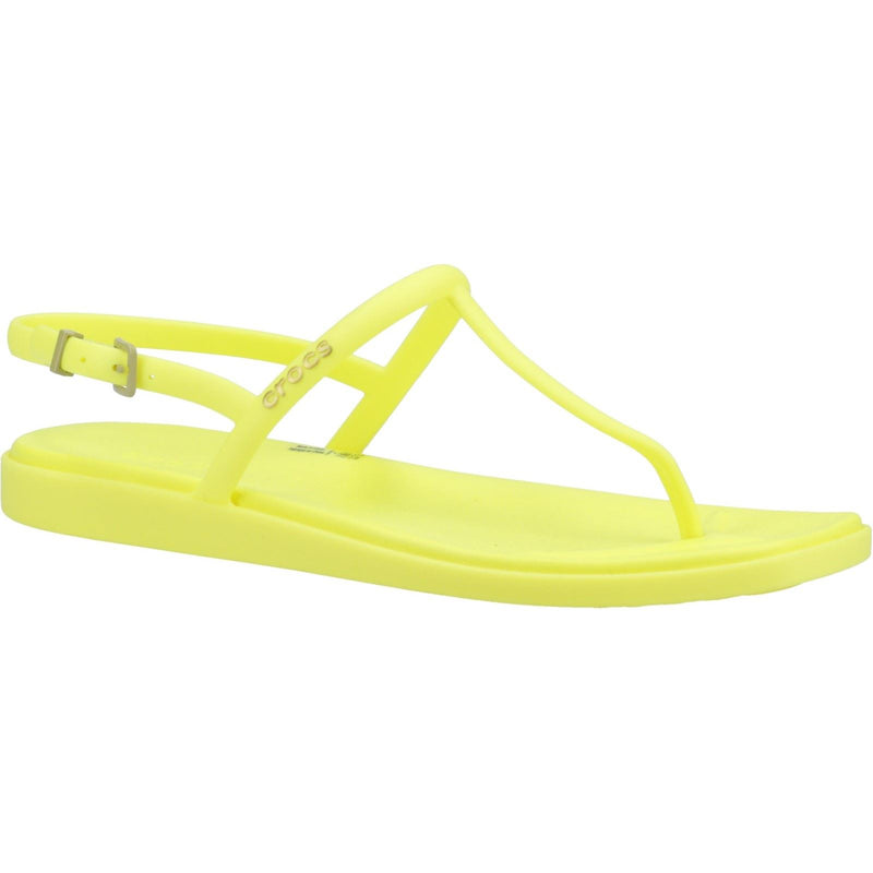 Crocs Miami Thong Flip Synthetik Damensandalen Mit Absatz