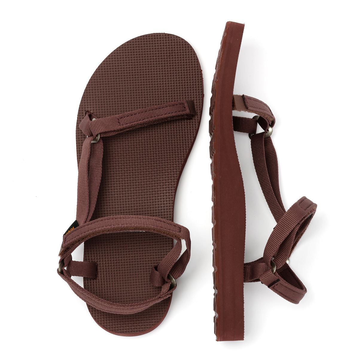 Teva Original Universal Slim Damen Rote Sandalen