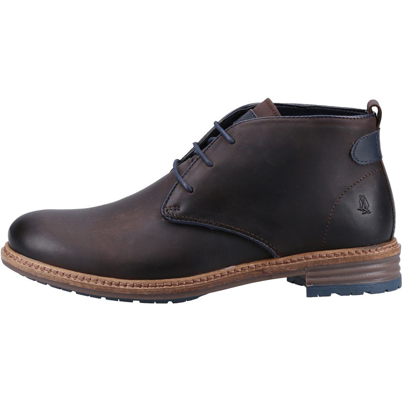 Hush Puppies Jonas Chukka Braune Herrenstiefel Aus Leder