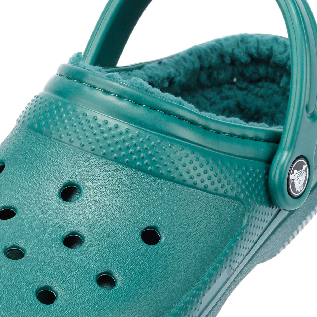 Crocs Classic Lined Damen Sandalen In Grün