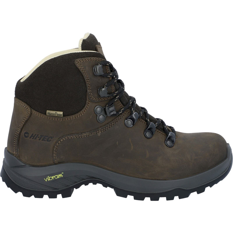 Hi-Tec Ravine Pro Damen Wanderschuhe Aus Braunem Leder