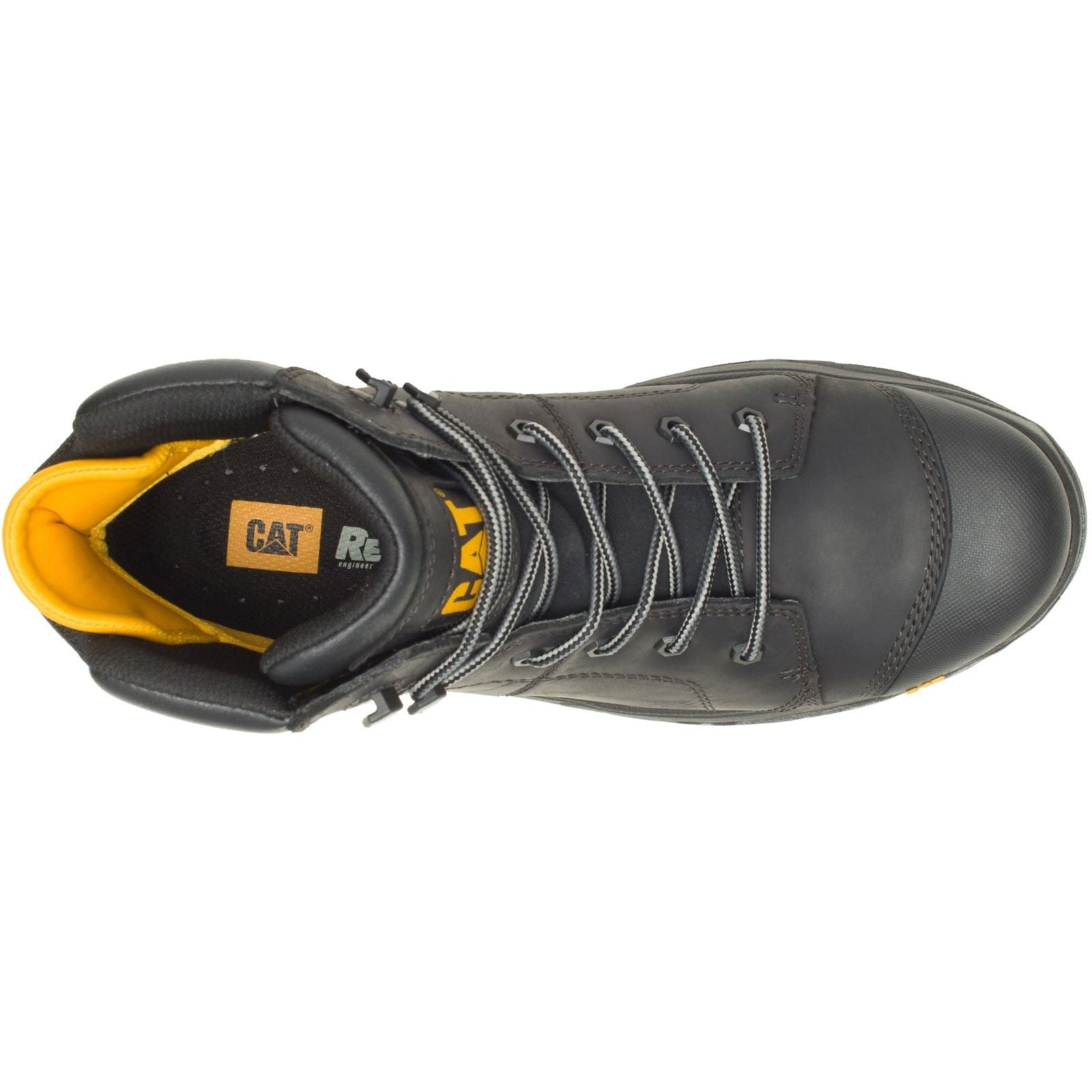 Caterpillar Crossrail 2.0 Leder Schwarze Farbe Sicherheitsstiefel