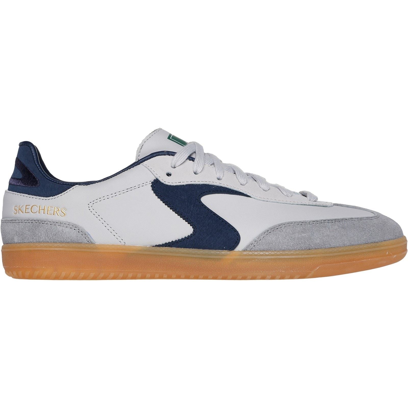 Skechers Hotshot Pyke Herren Sneaker Aus Synthetischem Material In Grau/Navy