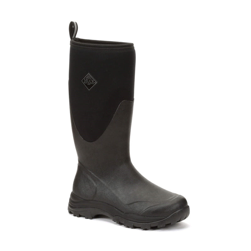 Muck Boots Outpost Schwarze Gummistiefel