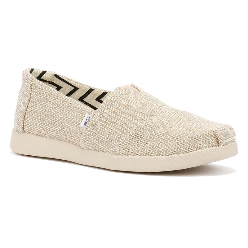 TOMS Alpargata Plus Heritage Canvas Damen Espadrilles In Beige