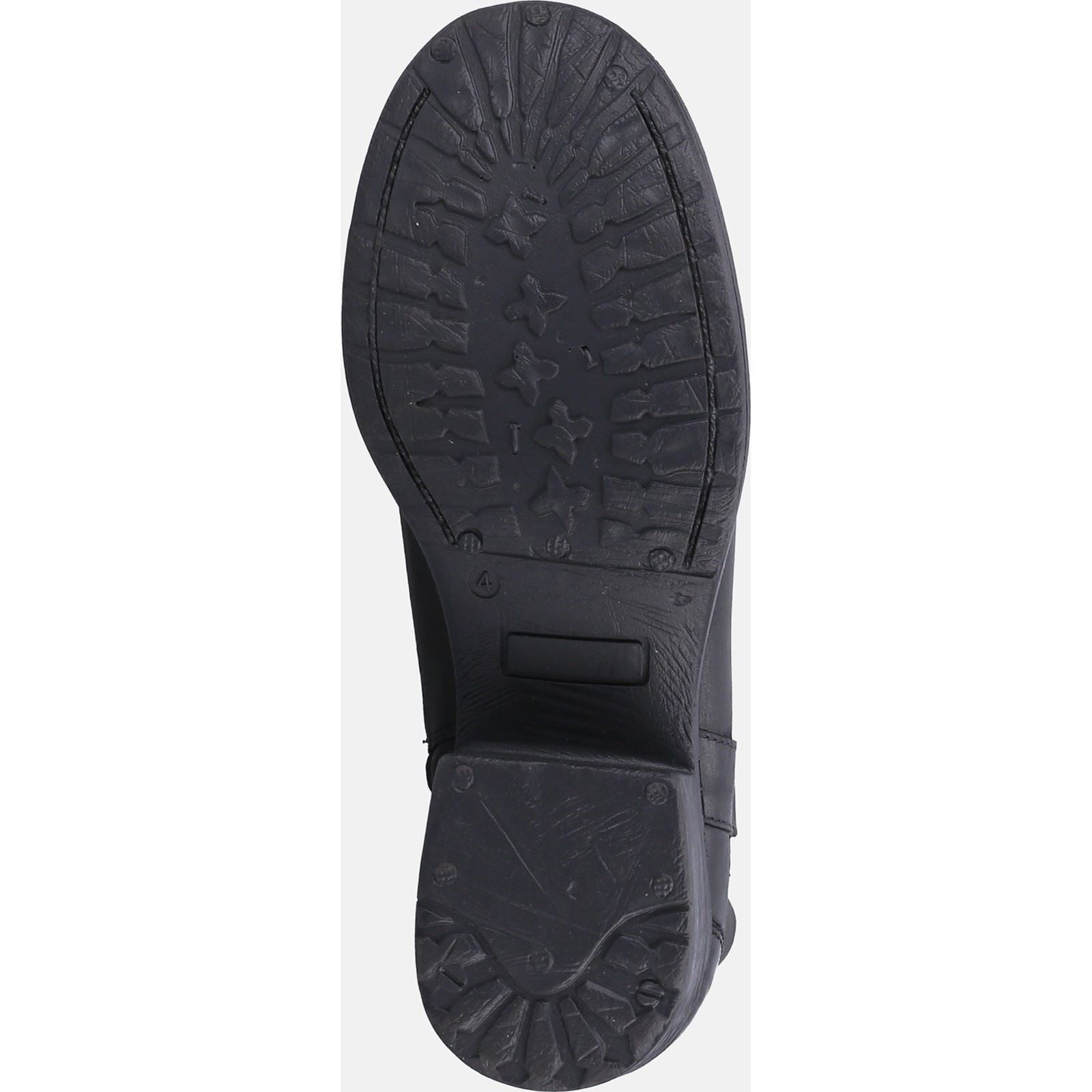 Hush Puppies Saskia Damenstiefel Aus Schwarzem Wildleder