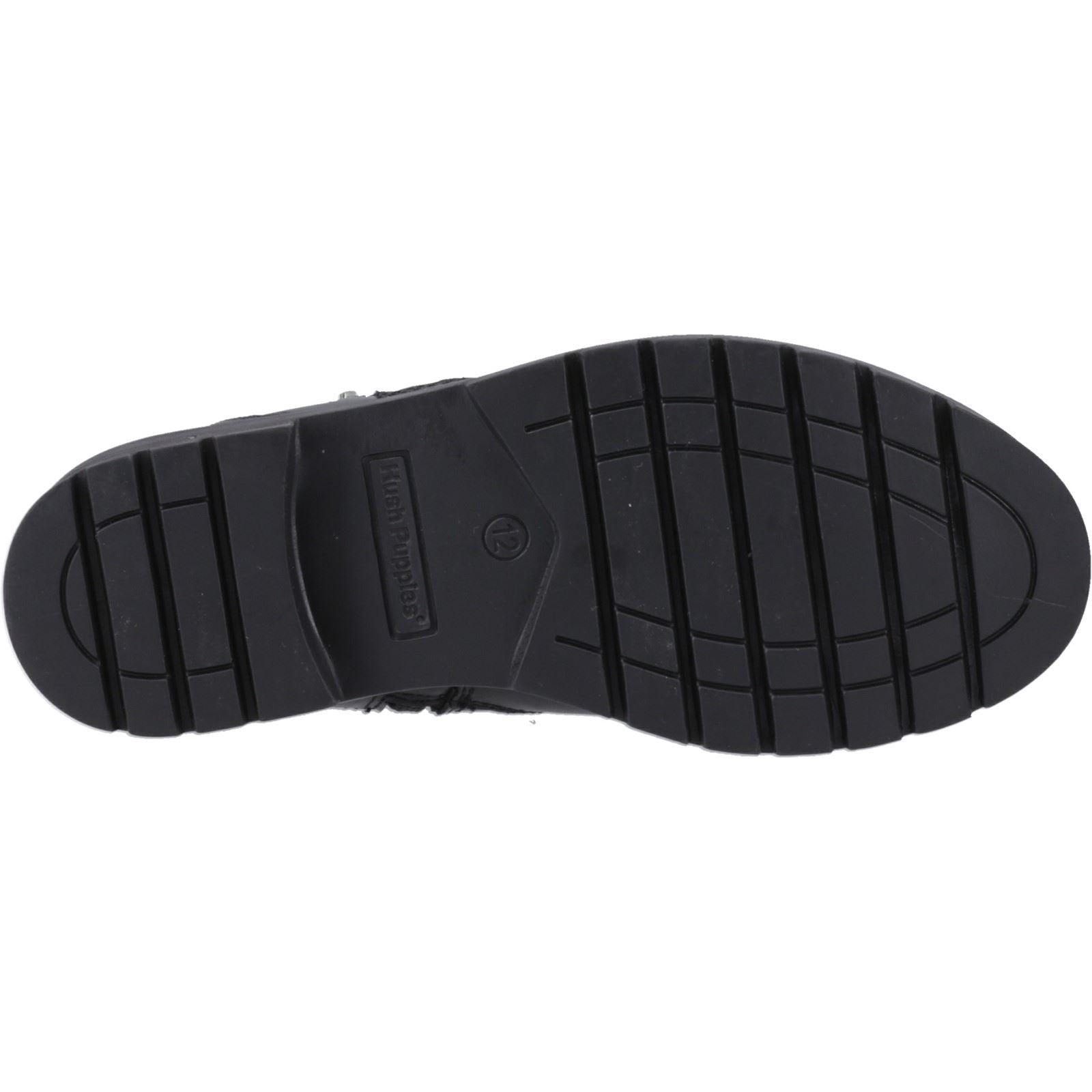 Hush Puppies Liana Mädchen Schwarze Farbe Lederstiefel