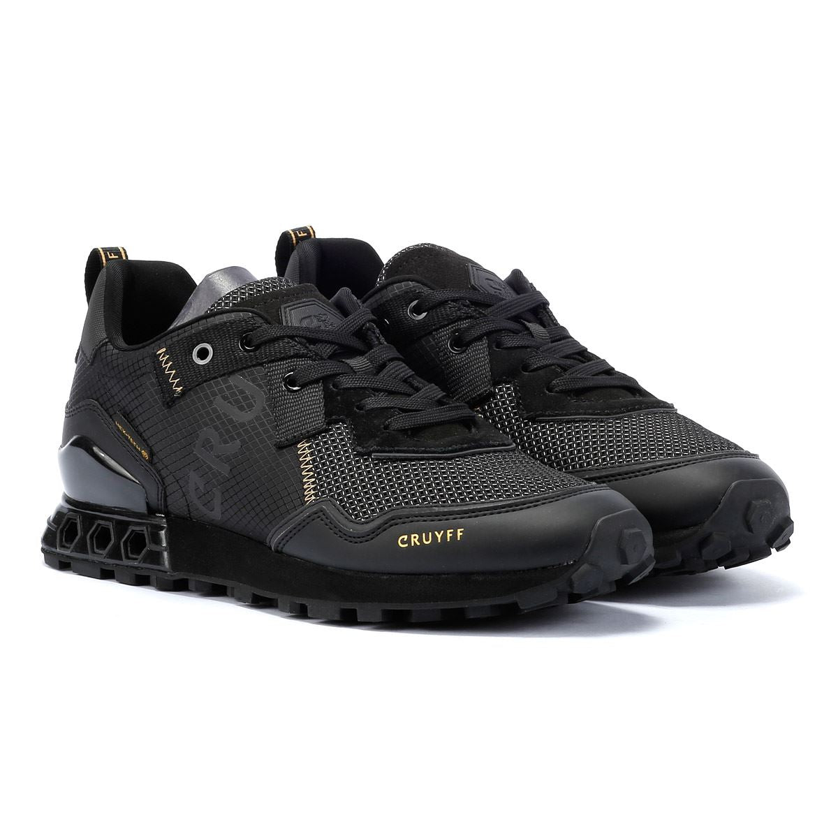 Cruyff Superbia Herren Schwarze Turnschuhe