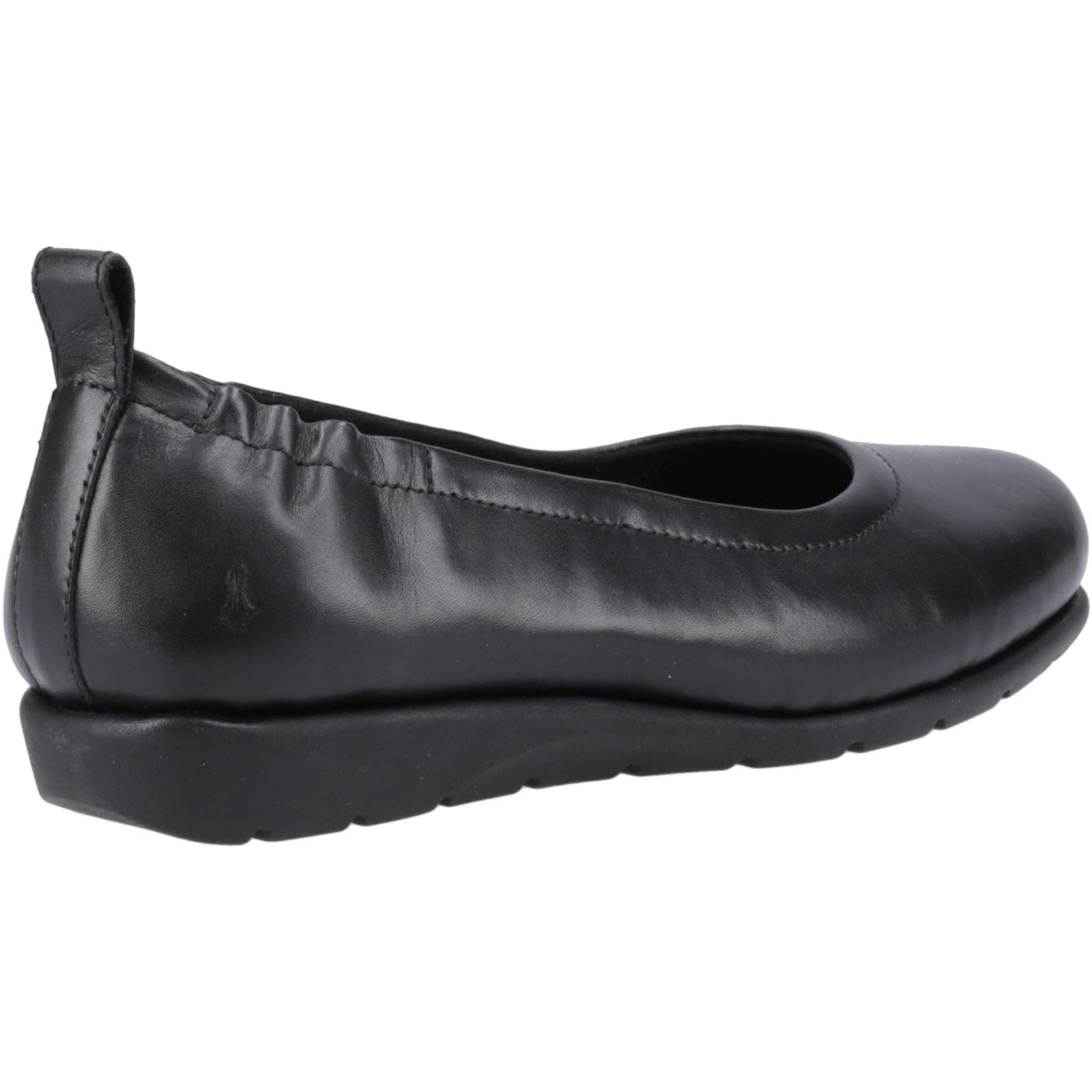 Hush Puppies Skylar Damen Ballerinas Aus Schwarzem Leder