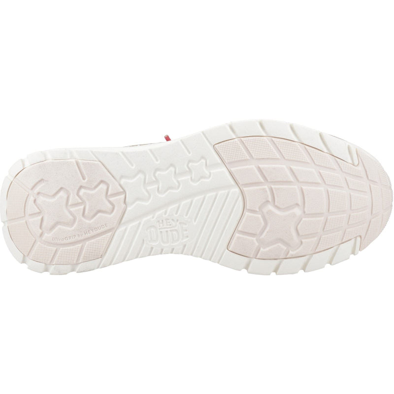 HEYDUDE Sirocco Alta Boho Polyester Mischung Damen Sneaker In Rosépink