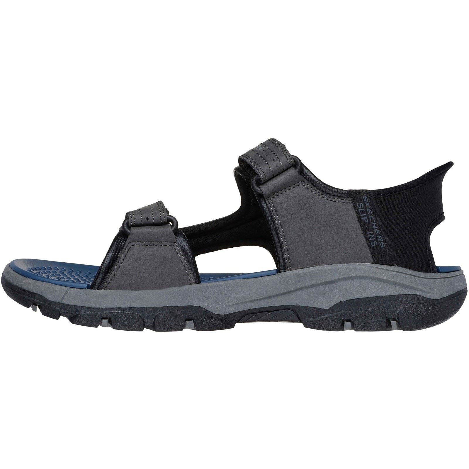 Skechers Tresmen - Reece Polyurethan Herren-Kohle-Sandalen