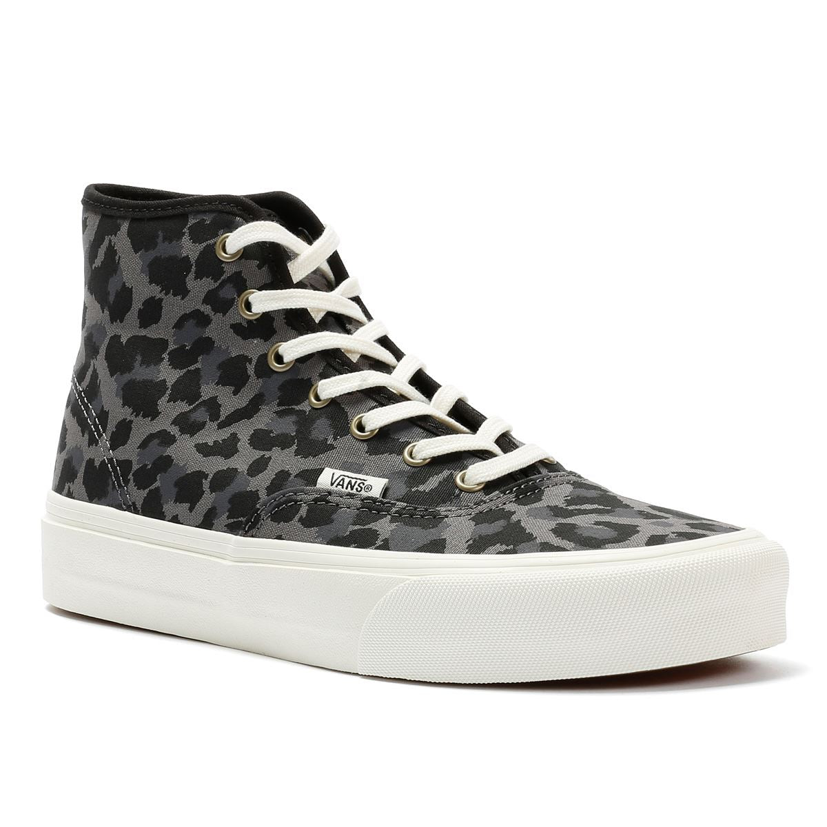 Vans Authentic Hi 2.0 Canvas Damen Sneakers In Grau