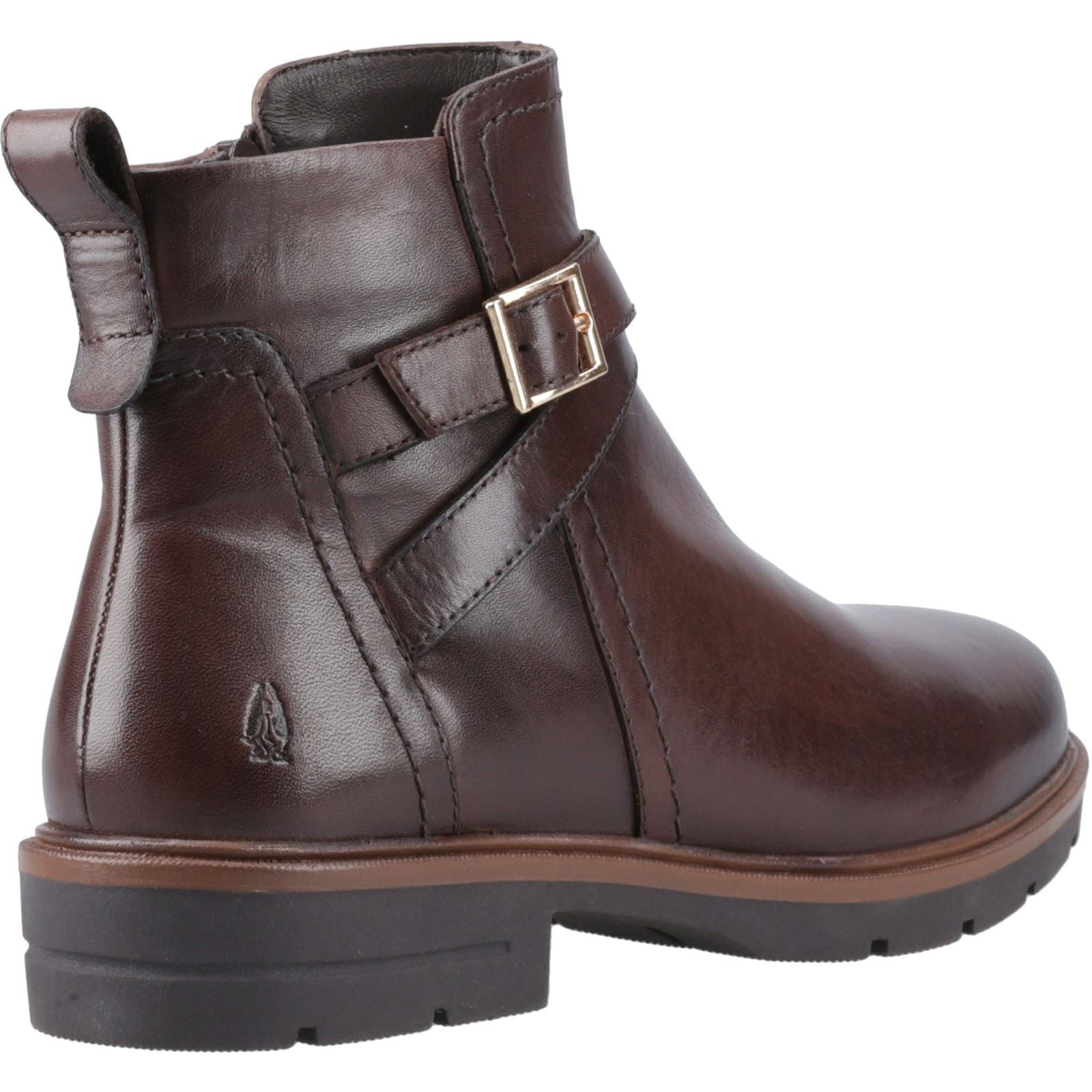 Hush Puppies Tove Damenstiefel aus braunem Leder