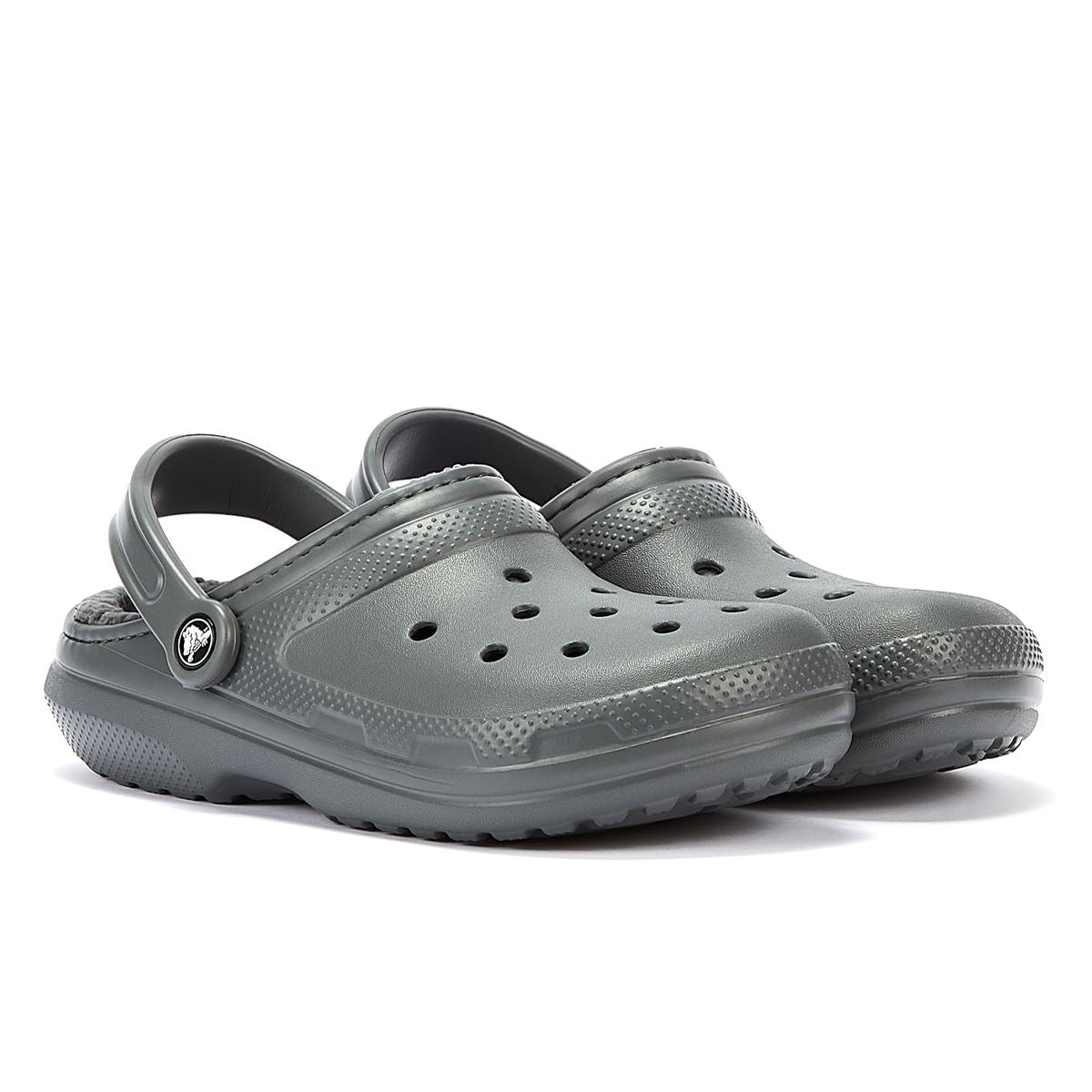 Crocs Klassische Gefütterte Graue Clogs