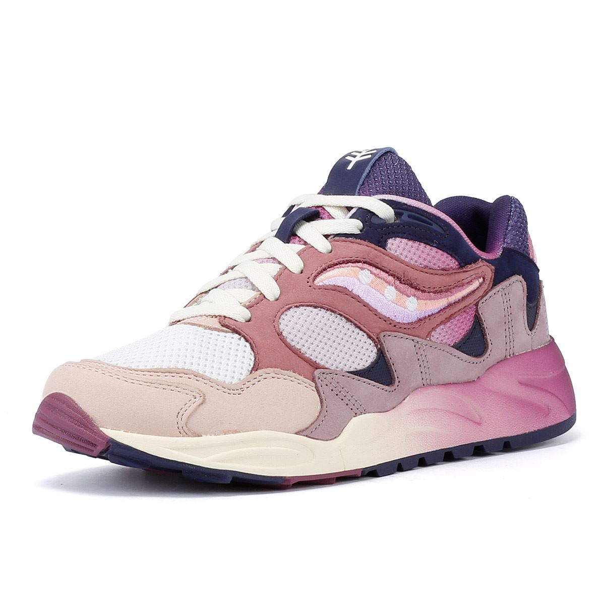 Saucony Shadow 2 Flieder/Blaue Turnschuhe
