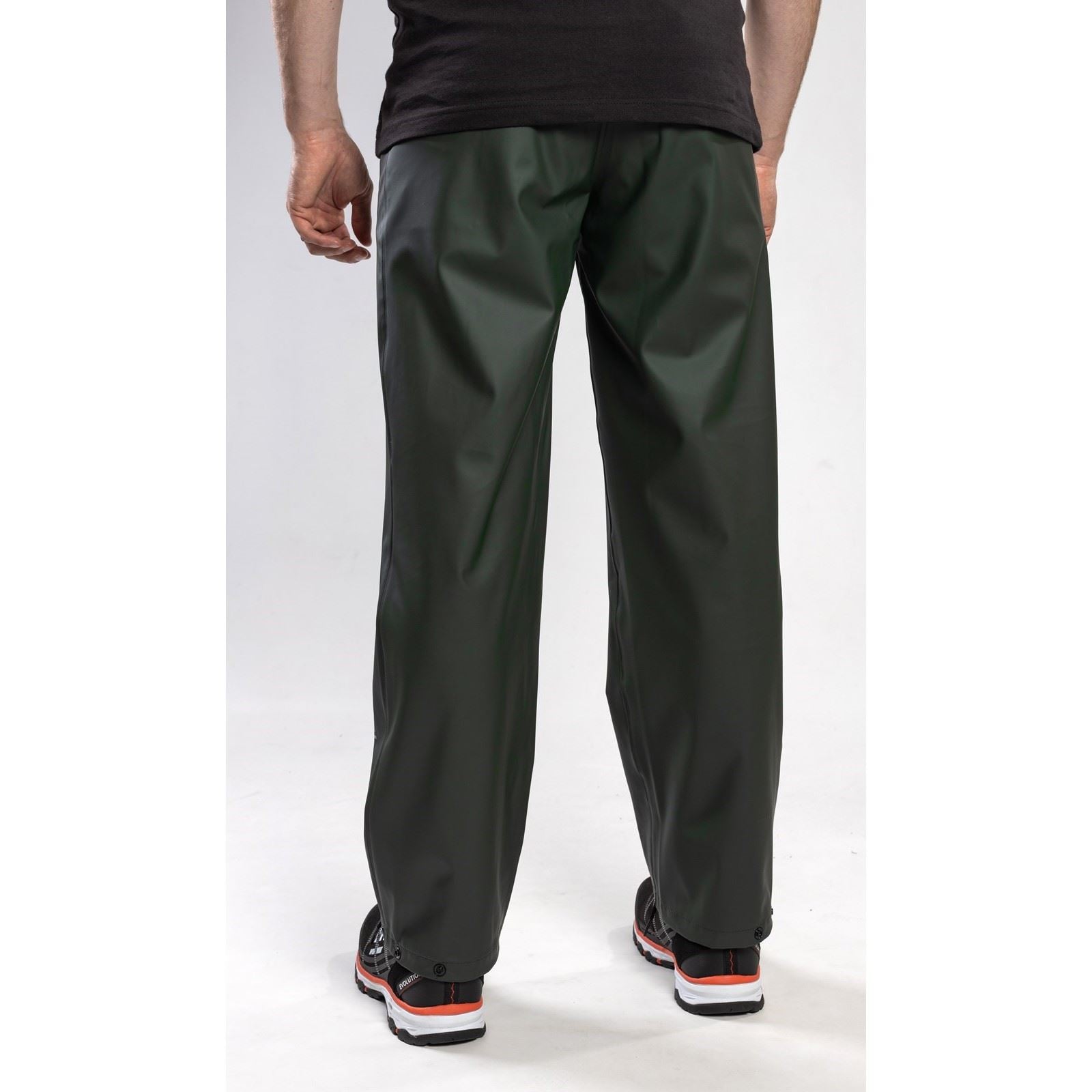 Helly Hansen Workwear Voss Polyester Unisex Erwachsene Grüne Regenhose