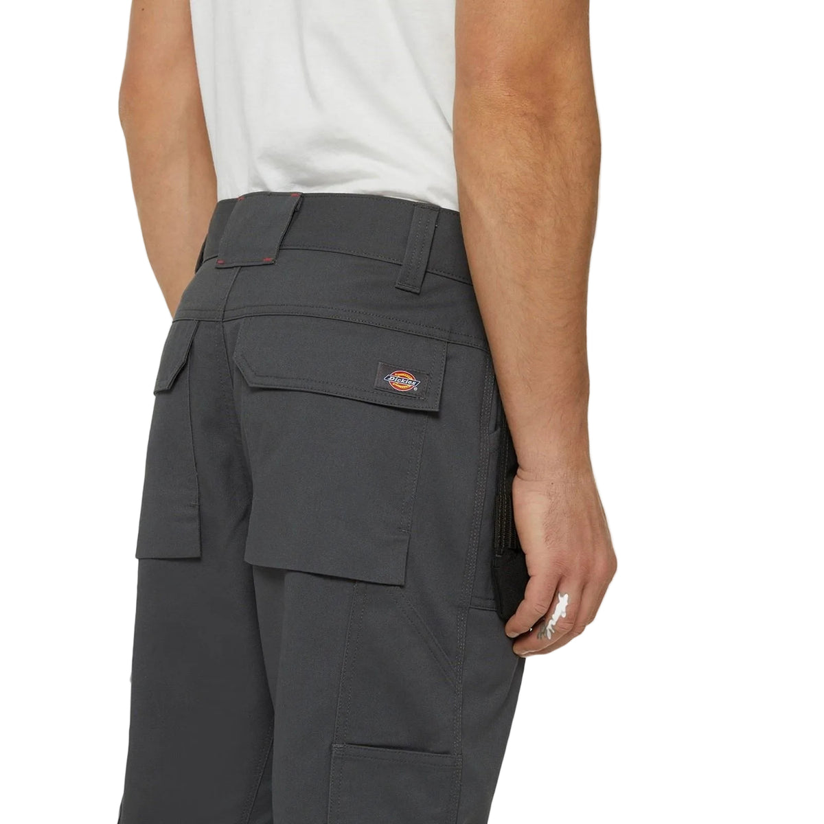 Dickies Multi Pocket Utility Polyester Herren Graue Arbeitshose