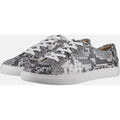 Hush Puppies Tessa Wildleder Damen Pythonsneakers