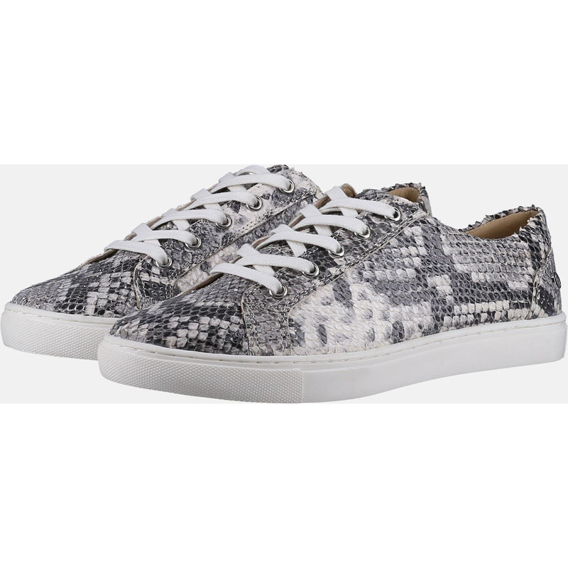 Hush Puppies Tessa Wildleder Damen Pythonsneakers