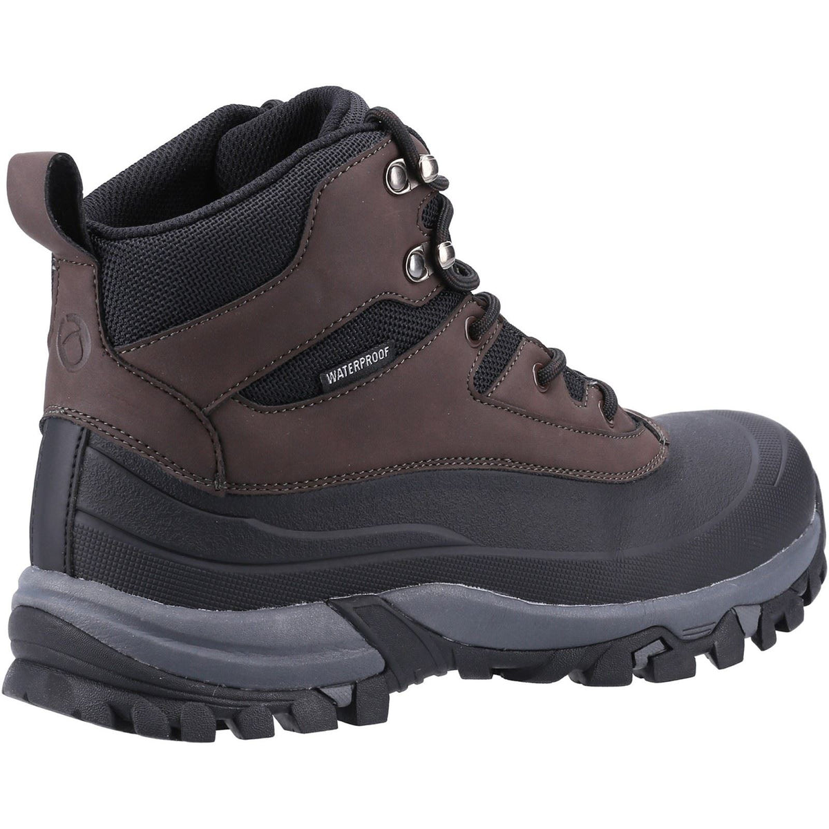 Cotswold Calmsden Herren Wanderschuhe aus braunem Gummi