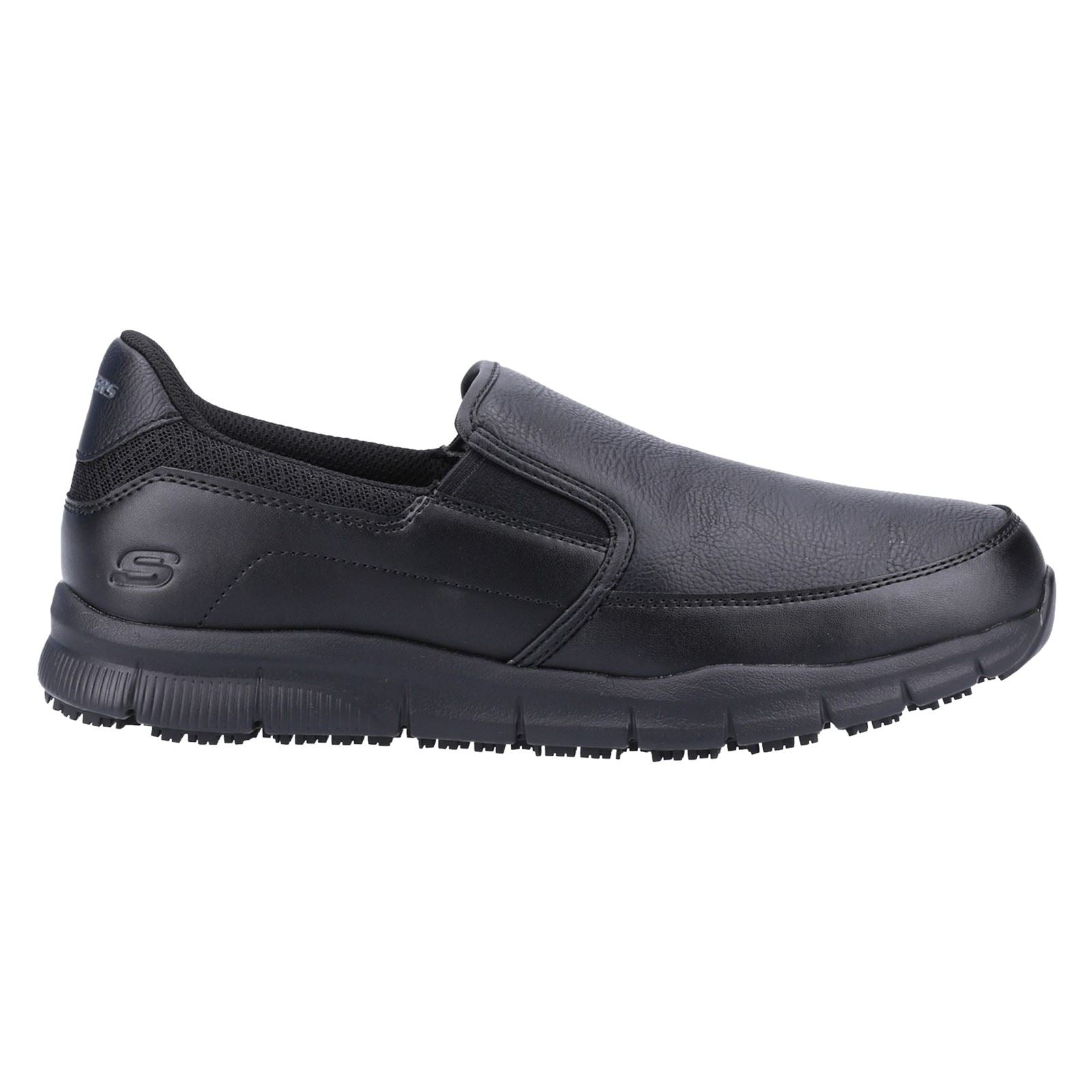 Skechers Workwear Nampa Groton Herren Schwarze Sicherheitsschuhe