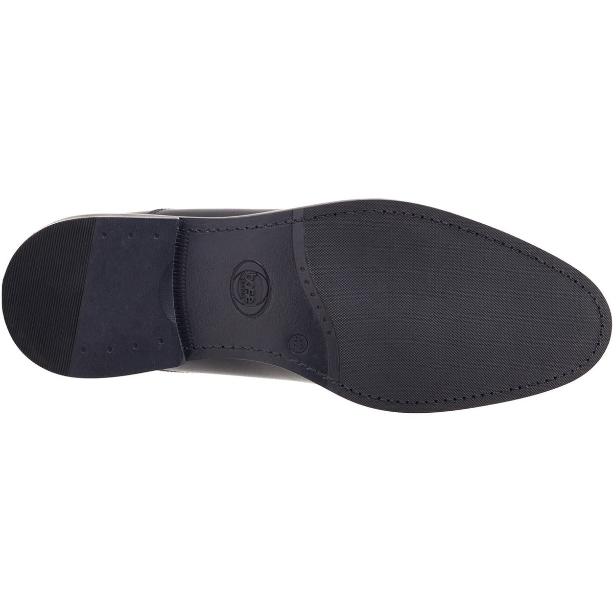 Base London Corbin Leder Herrenschuhe In Schwarz Oxford Stil