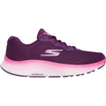 Skechers Go Run Consistent 2.0 Fast Pace Textile Damen Pflaume Sneakers