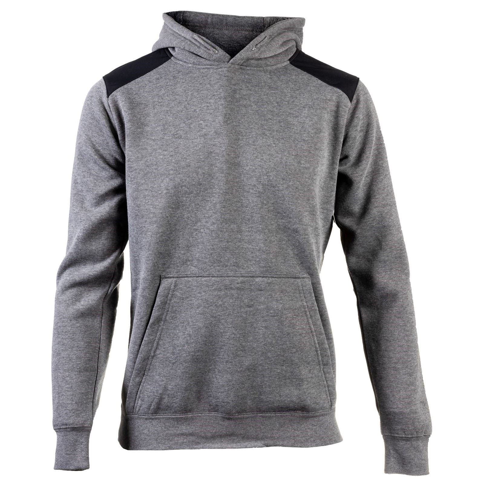 Caterpillar Essentials Polyester Herren Grauer Kapuzenpullover