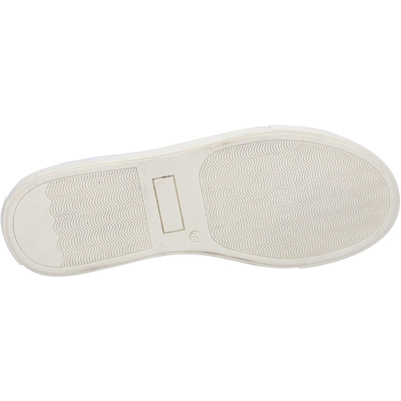 Hush Puppies Colton Weiße Ledersneaker Für Herren