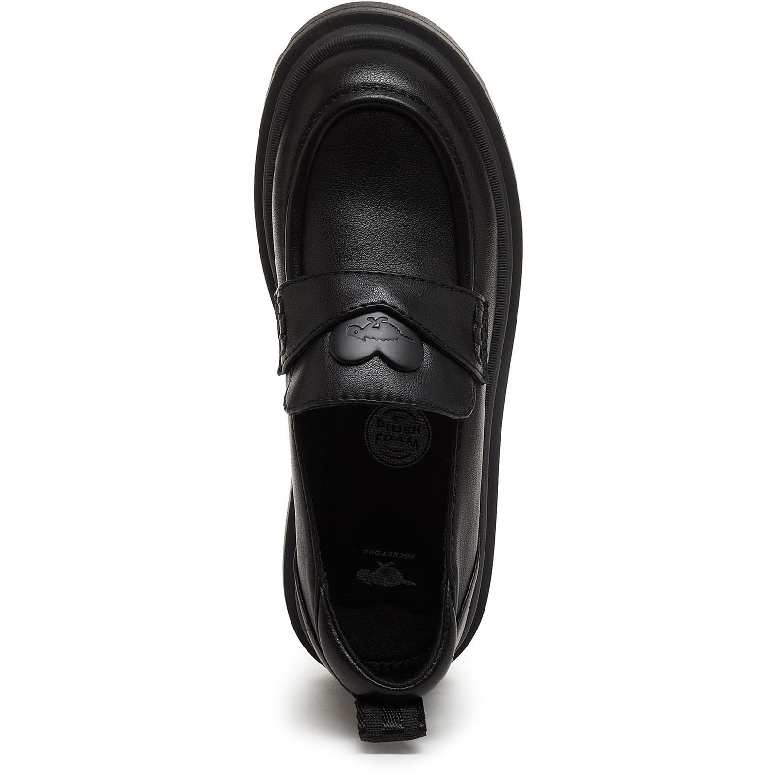 Rocket Dog Dandy Polyurethan Damen Schwarze Farbe Loafer