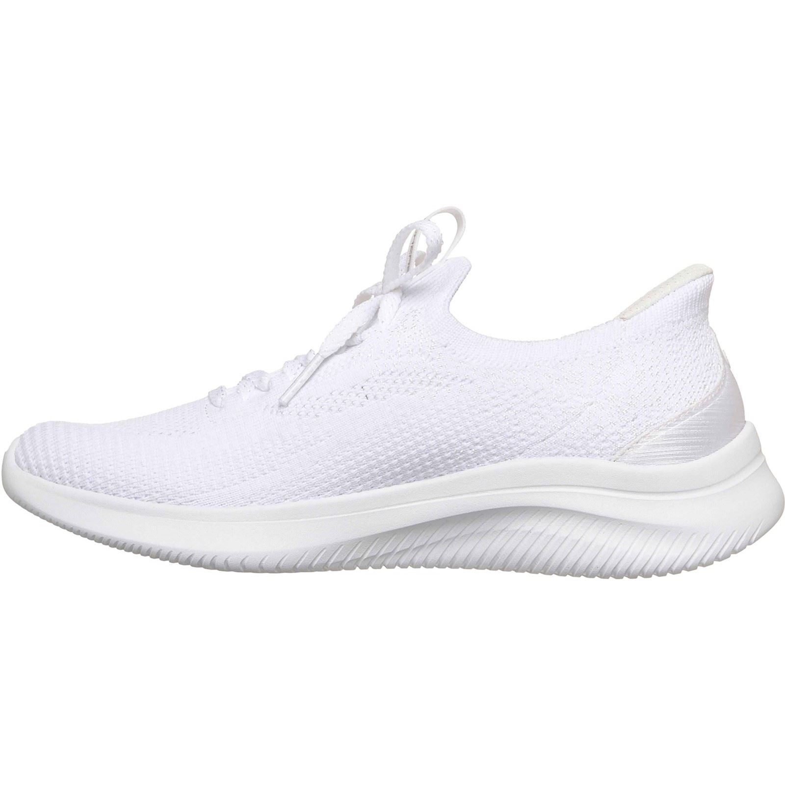 Skechers Ultra Flex 4.0 Textile Damen Weiße Sneakers