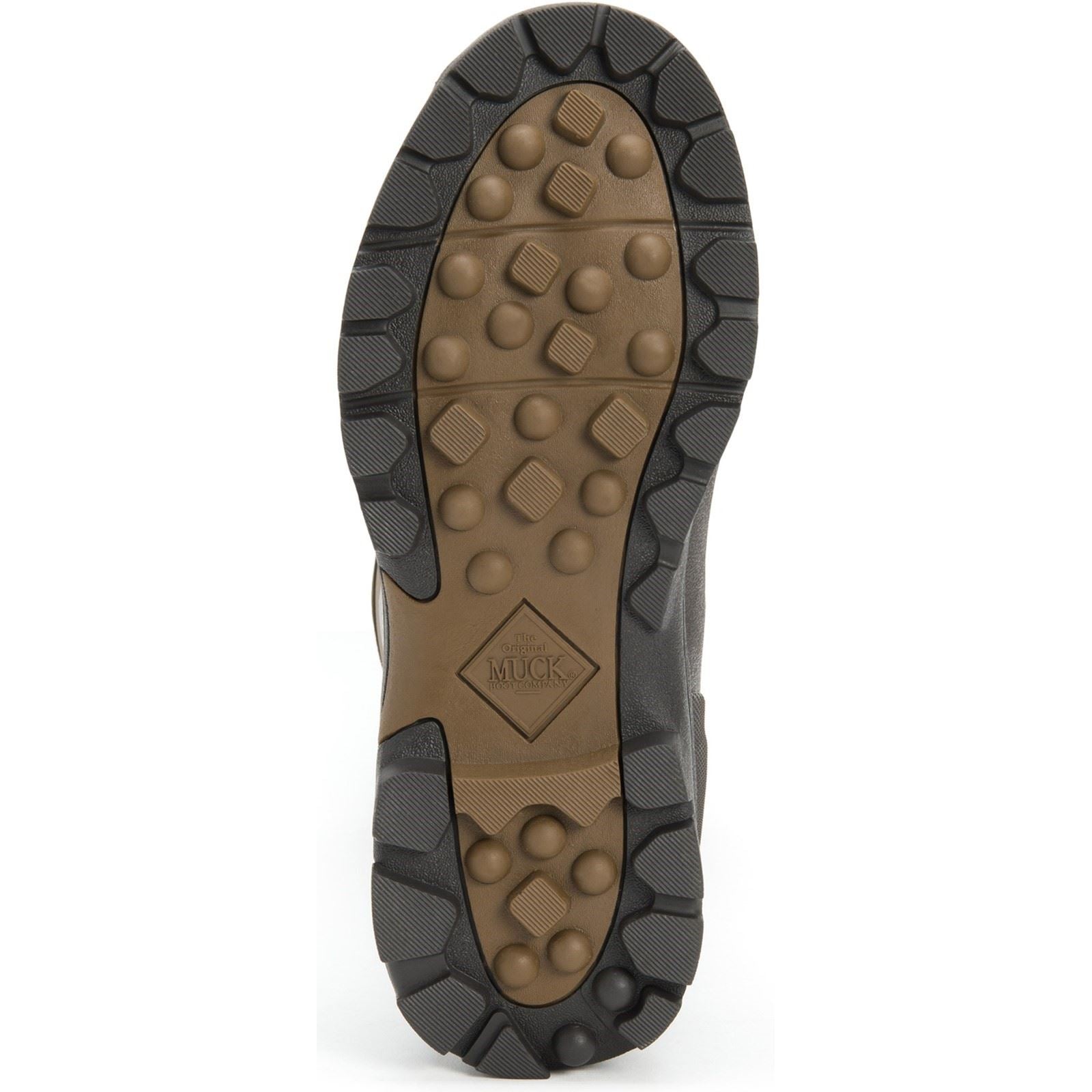 Muck Boots MB Derwent II Gummi Schwarz/Rinde Wellington-Stiefel