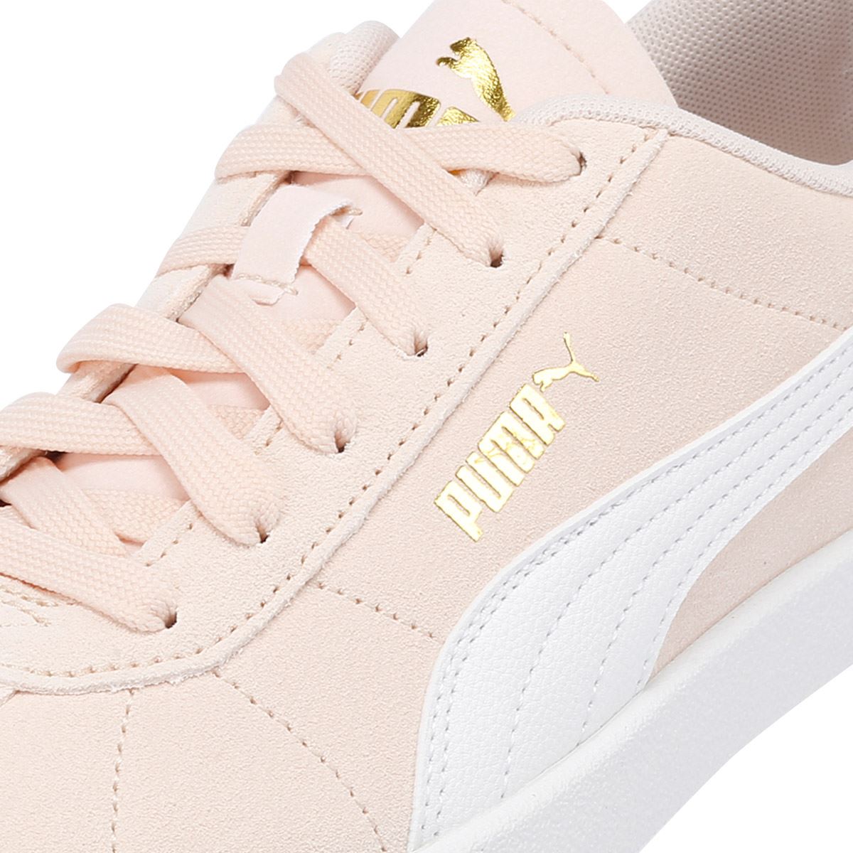 Puma Club II Damen Rosa Wildleder Sneakers