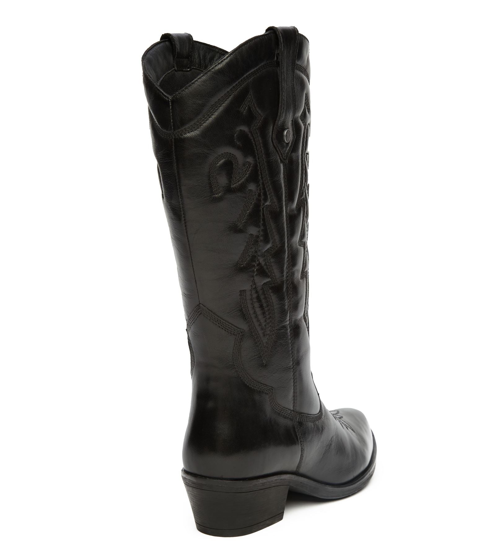 Osprey London The Louisiana Leder Damen Schwarze Stiefel