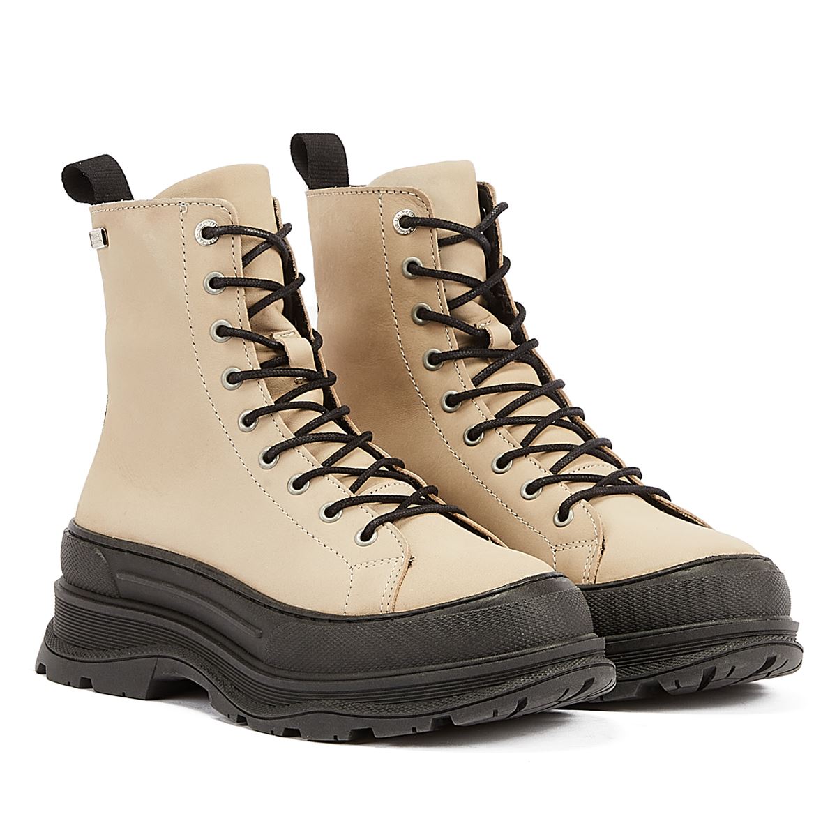 Barbour International Jasmin Damen Stiefel In Beige