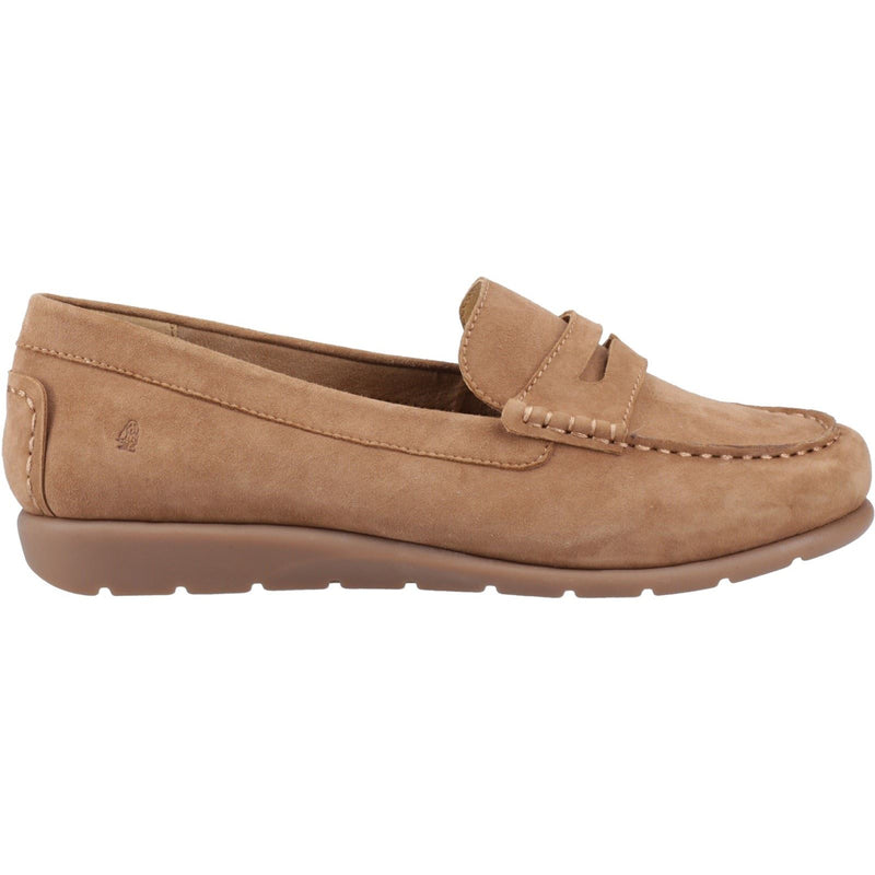Hush Puppies Shelby Damen Wildleder Schlupfschuhe In Tan